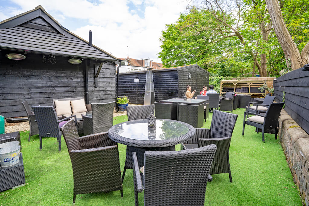 Dukes Wine Bar Outside Space