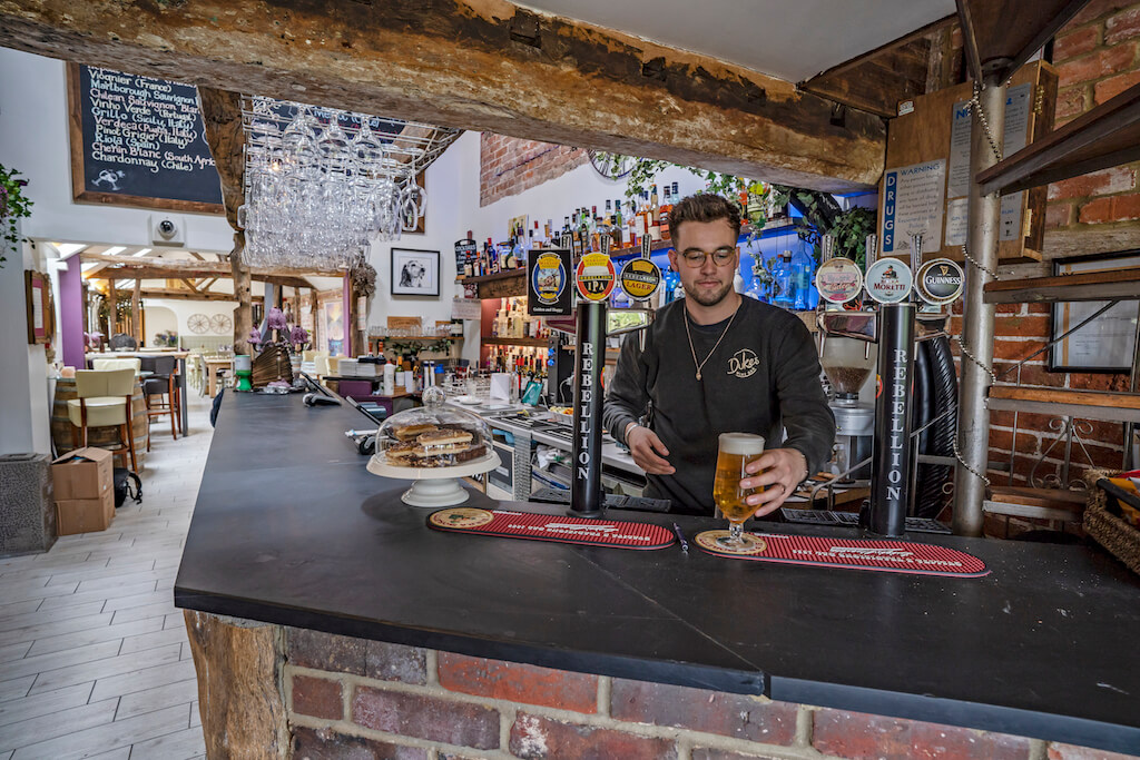Dukes Wine Bar interior