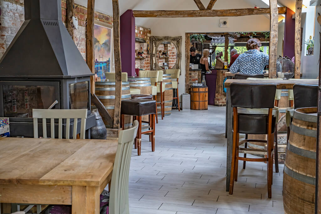 Dukes Wine Bar interior
